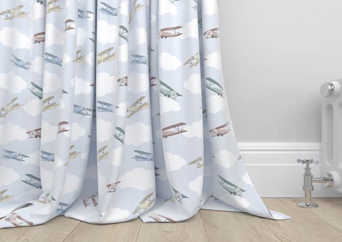 Flying Ace, Rainbow - Made to Measure Curtains - Image 6